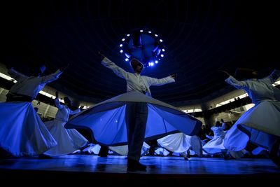 AP PHOTOS: Dervishes on mystic Rumi's path whirl for God
