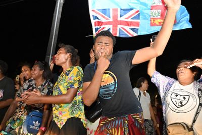 Cheers for Fiji’s ‘new PM’ but parliament swearing-in delayed