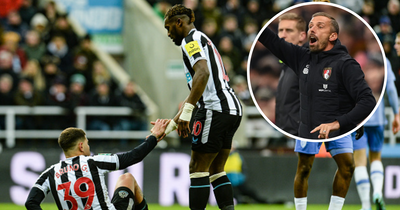 O'Neil fumes, Bruno's connection and Joelinton leads - Newcastle moments you may have missed