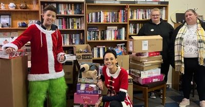 Dumfries TikTok stars spread Christmas cheer by donating more than 4,000 toys to charity