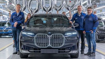 BMW Celebrates Two Millionth 7 Series Produced At Its Dingolfing Plant