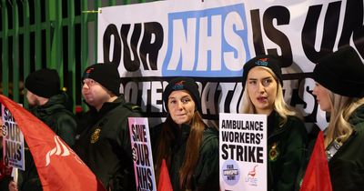 Public urged to use 'common sense' as ambulance workers strike