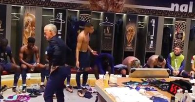 Footage of Kylian Mbappe's World Cup final team talk in France dressing room speaks volumes