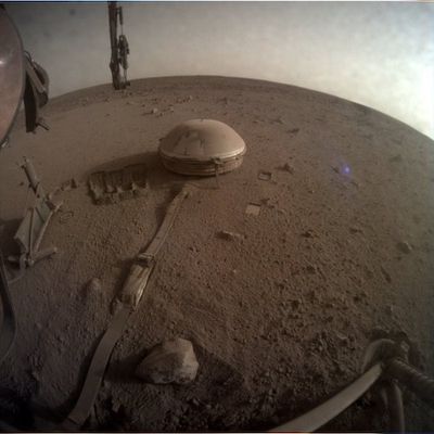 NASA’s InSight lander just sent its final image from Mars, and the darkness is closing in