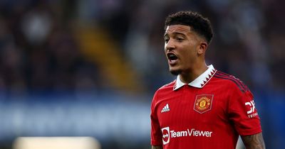 Jadon Sancho's former coach sends message to Manchester United player over poor form