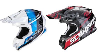 Scorpion Modernizes Off-Road Helmet Range With The VX-16 EVO Air