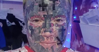 Mum with tattooed face banned from attending her child's nativity play at school