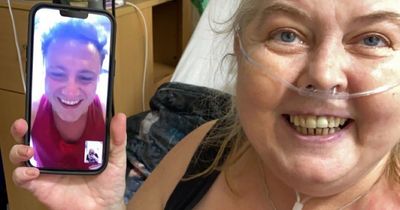 Callum Beattie surprises Edinburgh cancer patient on Facetime during appointment
