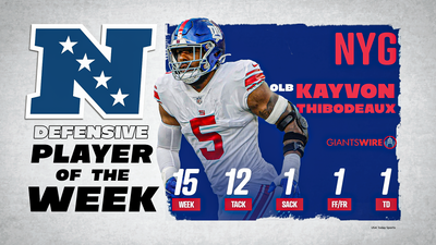 Giants’ Kayvon Thibodeaux named NFC Defensive Player of the Week