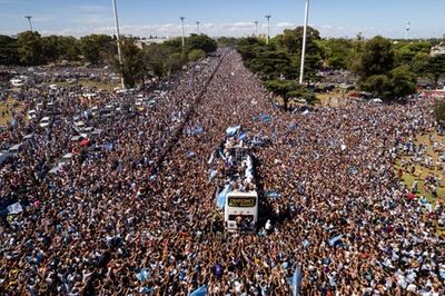 Man dies and child in coma amid chaotic celebrations in Buenos Aires for Argentina World Cup win