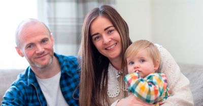 Grateful couple share Ayrshire tot's survival story in bid to encourage others to donate blood