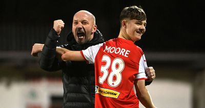 Cliftonville boss Paddy McLaughlin keen to 'protect' teen star amid growing hype