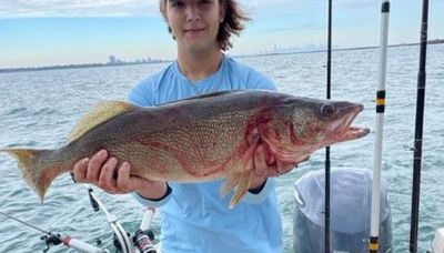 Another walleye moment off the Chicago lakefront