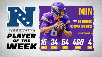 Kirk Cousins named NFC Offensive Player of the Week