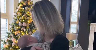 Hollyoaks' Jorgie Porter says 'I'm back' as she gives update on life as a new mum and shares fresh pictures of baby son