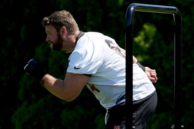 Ted Karras steps into Bengals leadership role after loss of C.J. Uzomah