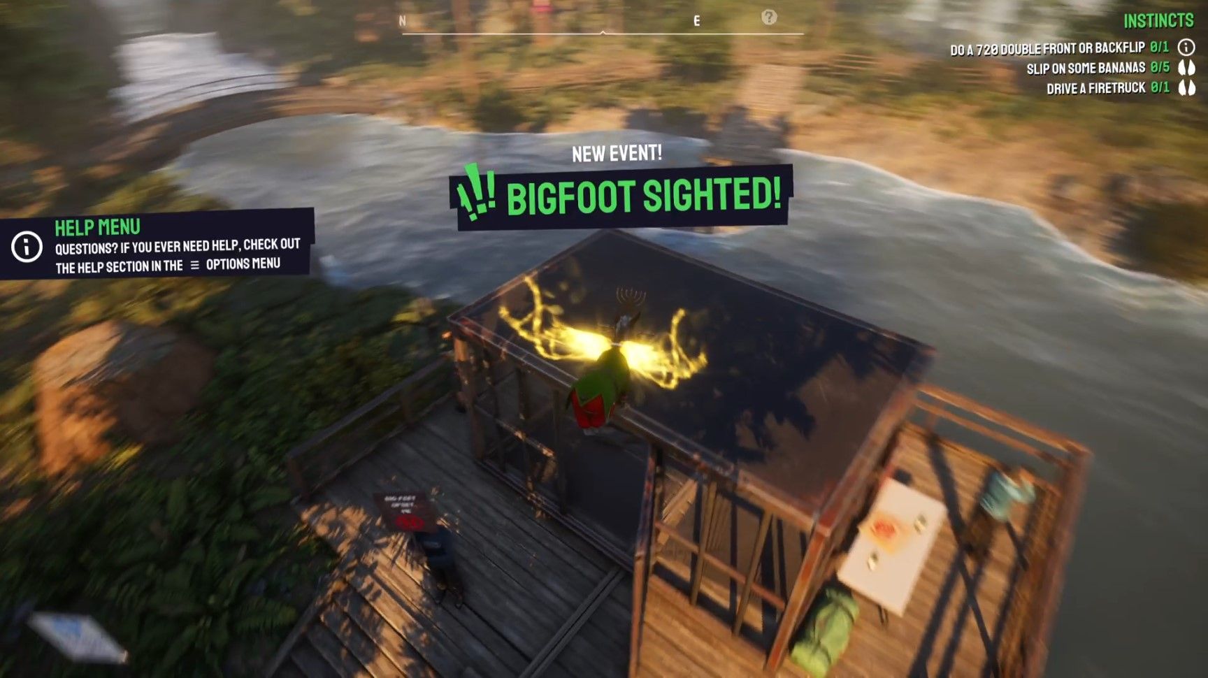 Goat simulator 3 bigfoot sighted how to find bigfoot