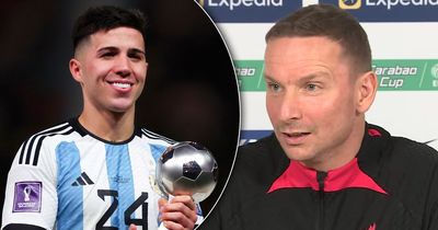 Pep Lijnders gives Enzo Fernandez verdict as Liverpool assistant manager details World Cup lessons