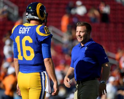 Sean McVay happy to see Jared Goff playing well for Lions