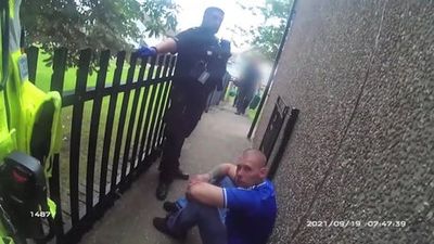 Damien Bendall: Police body camera footage shows arrest of 'brutal' killer of four people
