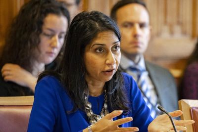 UK to spend £2.3 billion housing asylum seekers in hotels, Suella Braverman says