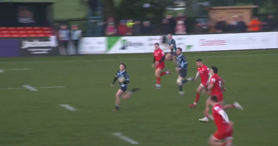 Rugby scrum-half gasses entire team to score from own line