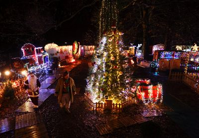 Expensive energy cuts short free visits to Belgium's 'Garden of Santa Claus'