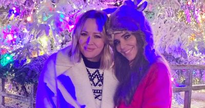Cheryl shares rare pic of son Bear on festive outing with Girls Aloud pal Kimberley Walsh