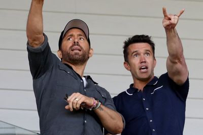 Ryan Reynolds and Rob McElhenney ‘luckiest guys on Earth’ after Wrexham honour