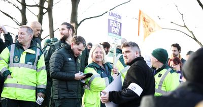 "None of us want to be here but we're struggling": The stories of striking ambulance workers