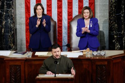 Ukraine's Zelenskiy appeals for bipartisan support in speech to U.S. Congress