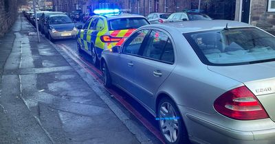 Edinburgh city centre police 'chase' ends in arrest after driver 'fails drug test'