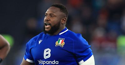 Italian rugby star receives racist Secret Santa gift as Benetton condemn incident