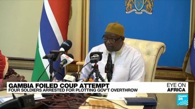 Gambia says it has foiled alleged coup attempt