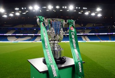 What are the ball numbers for the Carabao Cup quarter-final draw?