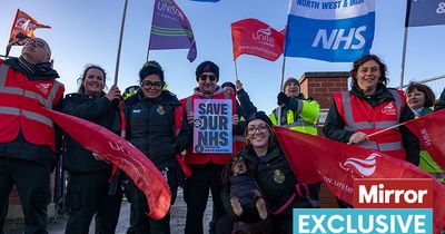 Rishi Sunak has 'abdicated all responsibility' as striking workers 'dying to save NHS'