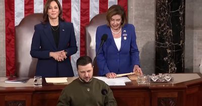 President Zelensky tells US Congress Ukraine 'alive and kicking' in defiant address