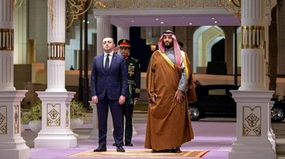 Saudi Crown Prince, Georgia PM Hold Official Talks in Riyadh