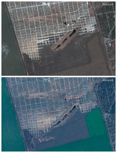 How the AP estimated 10,300 new graves in occupied Mariupol
