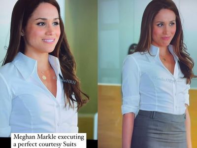 Footage of Meghan Markle curtsying in Suits goes viral after docuseries claims