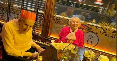 Adorable duo celebrate turning 101 and 102 years young with special meal at Renfrewshire hotel