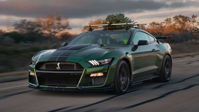 Hennessey Christmas Tree Run Is Back With 1,000-HP Mustang Doing 192 MPH