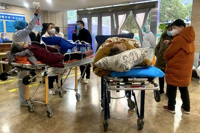 Elderly Covid patients fill hospital beds in China's Chongqing