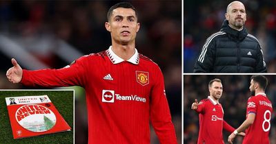 Man Utd's blunt goodbye to Cristiano Ronaldo in matchday programme says it all