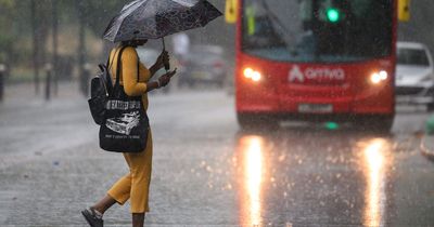 Christmas thunderstorm alert as major wind and rain weather system bears down on UK coast