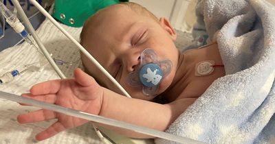 Baby spent first Christmas in hospital awaiting vital surgery - this year will be very different