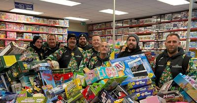 Real-life Santa spends £15,000 helping under-privileged children after fundraising effort