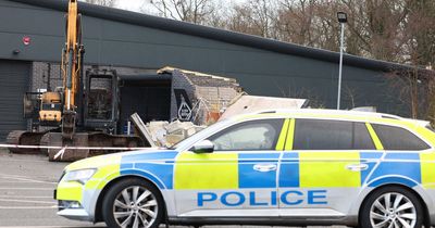 Richhill ATM theft: Man, 22, arrested after digger used to steal cash machine