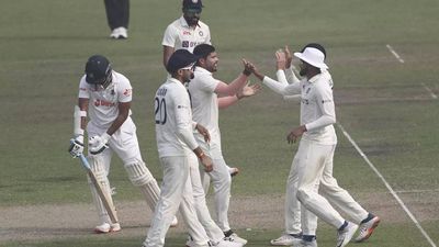 IND vs BAN 2nd Test: Umesh Yadav, R Ashwin shine as India skittle Bangladesh out for 227 on Day 1