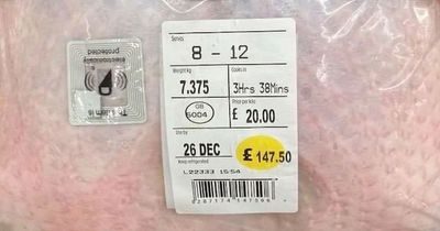 Morrisons shoppers stunned after Christmas turkey costing £147 spotted in store